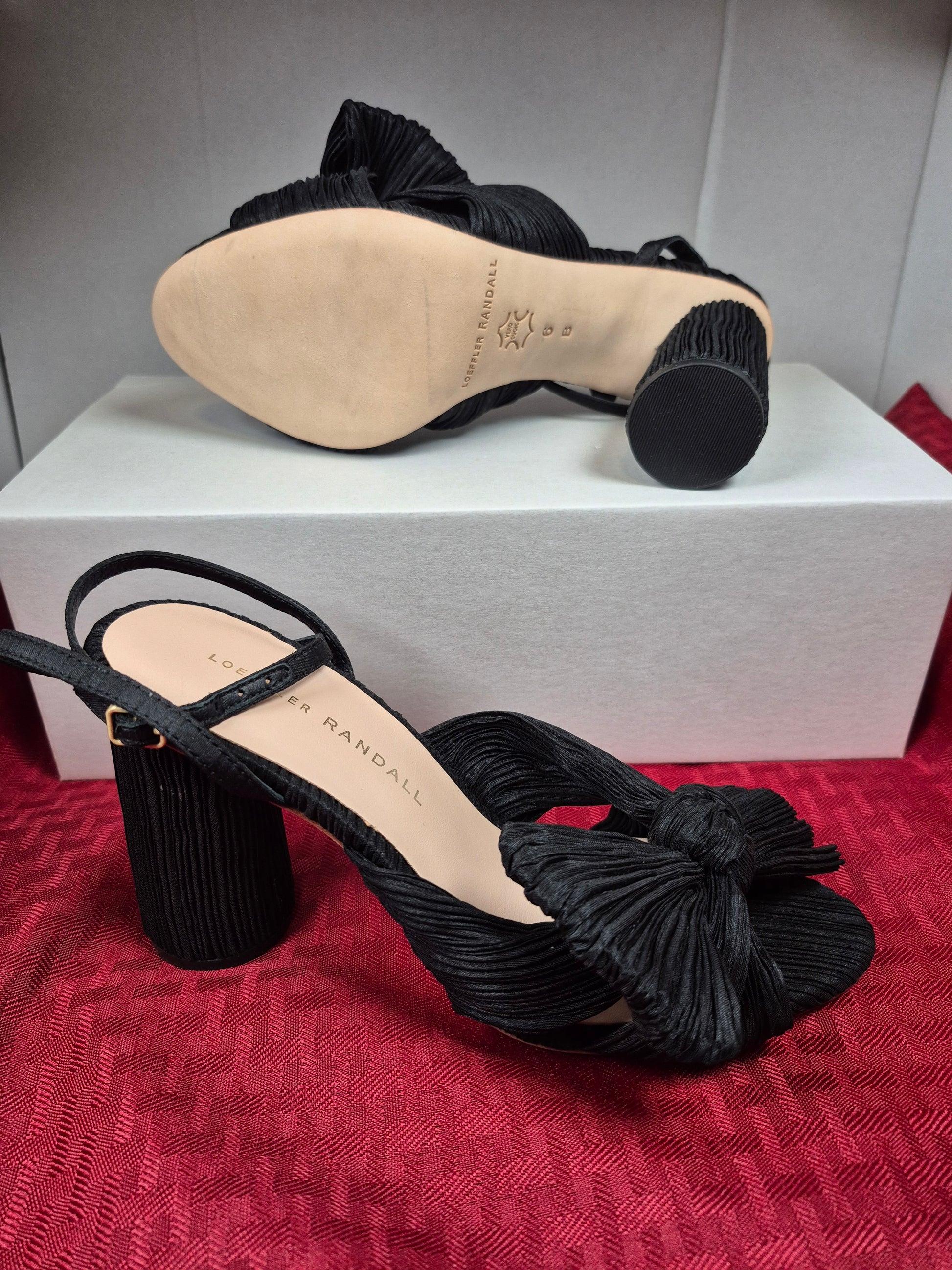Loeffler Randall Camellia Knotted Sandal