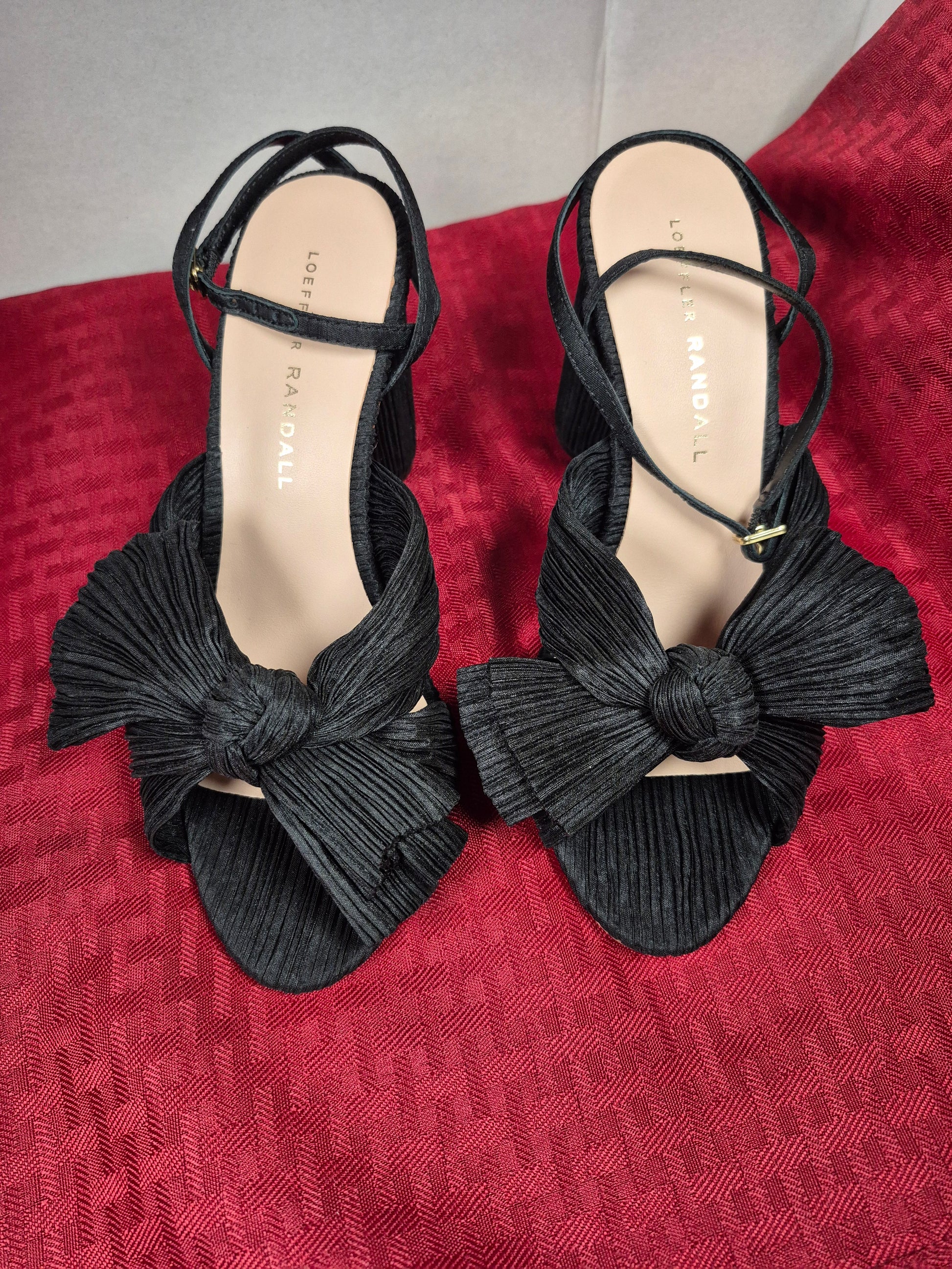 Loeffler Randall Camellia Knotted Sandal