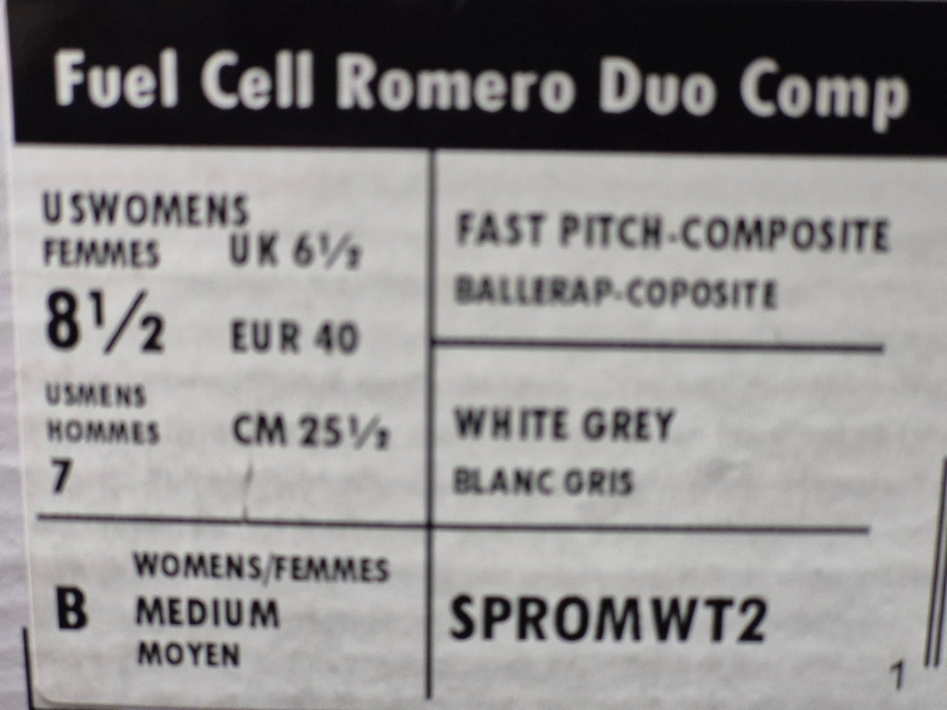 New Balance Fuel Cell Romero Duo Comp