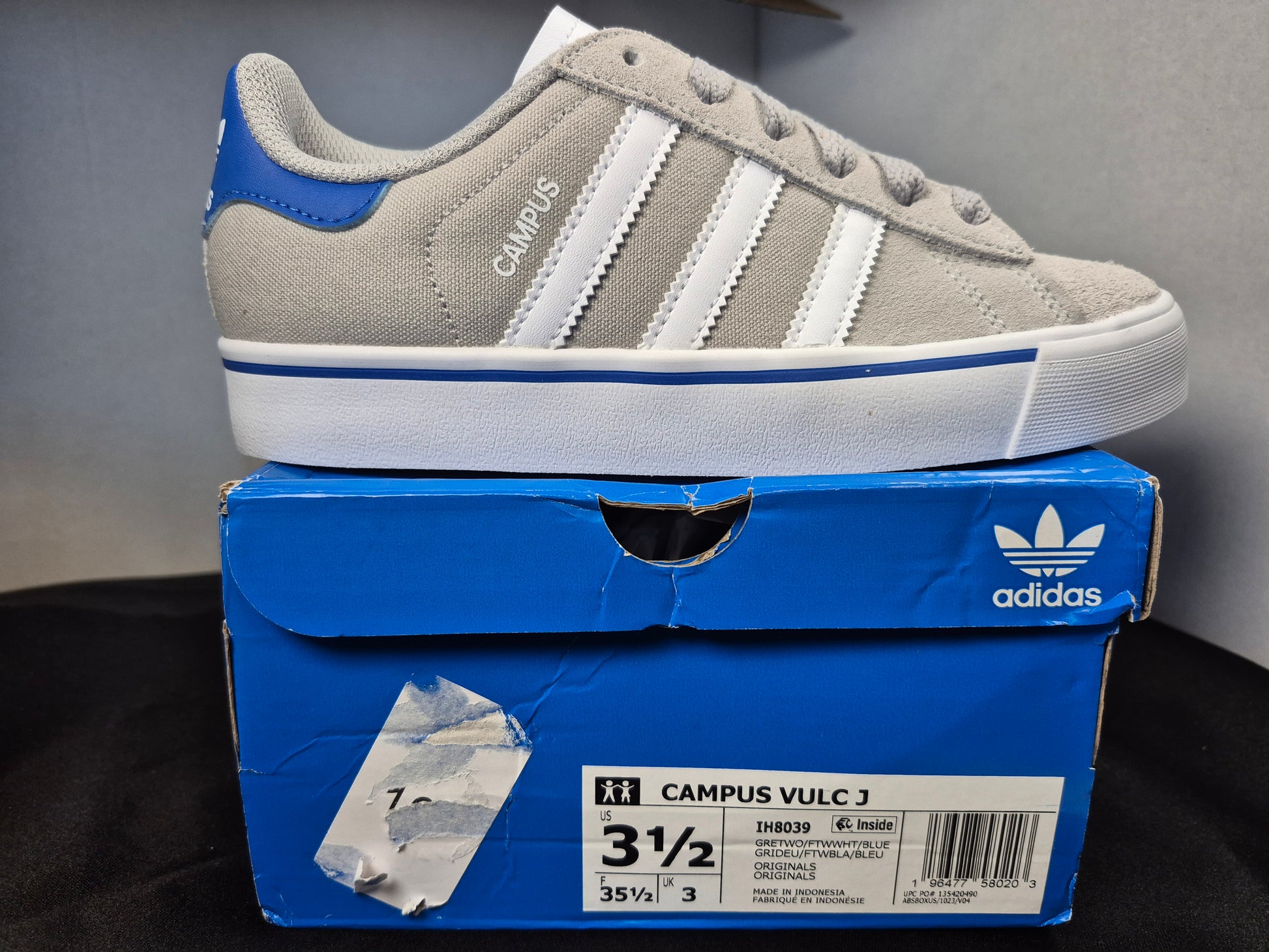 Campus Vulc Shoes Kids Size 3.5