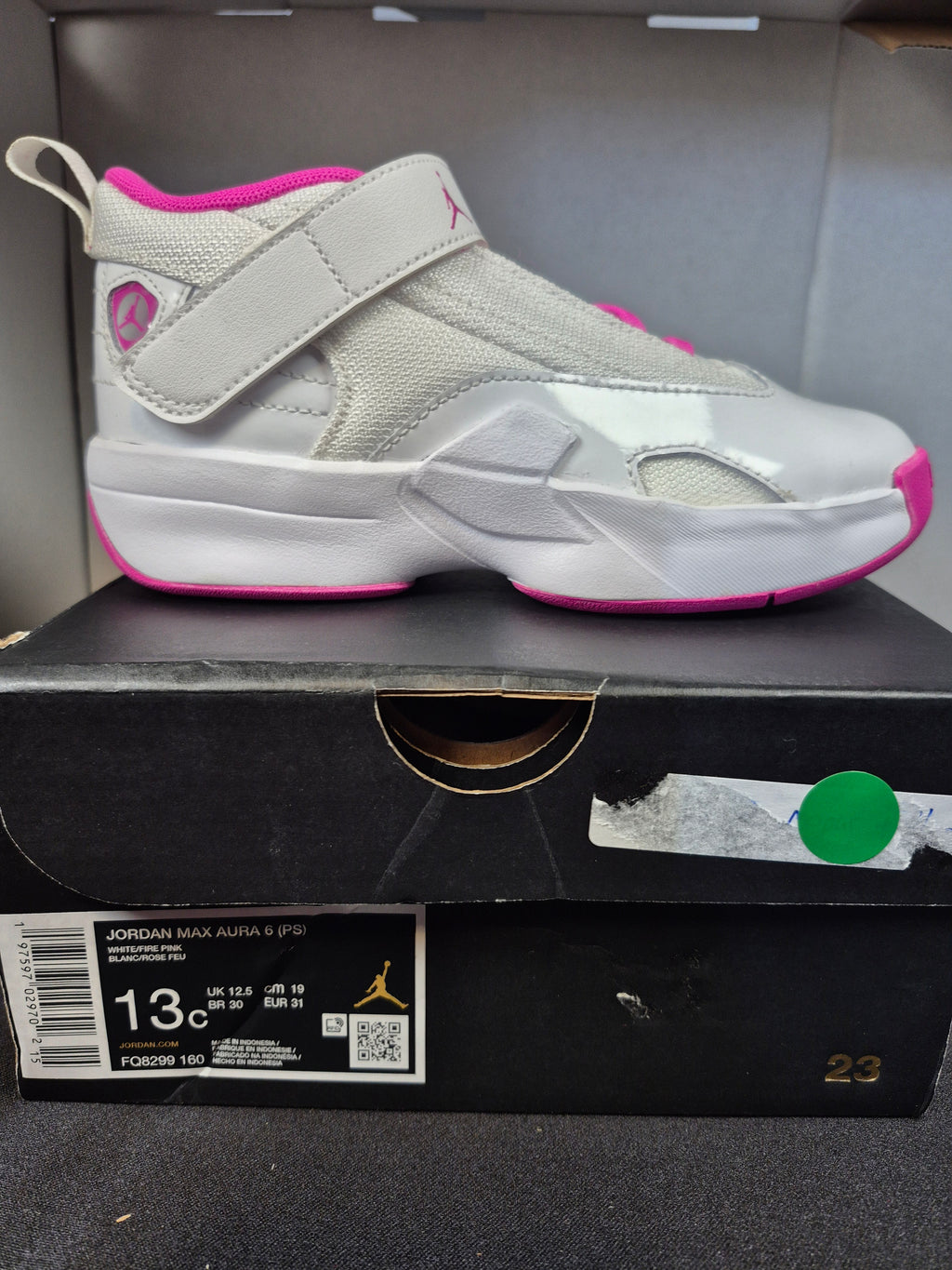 Jordan Max Aura 6 (PS) Girls Shoe Size 13C