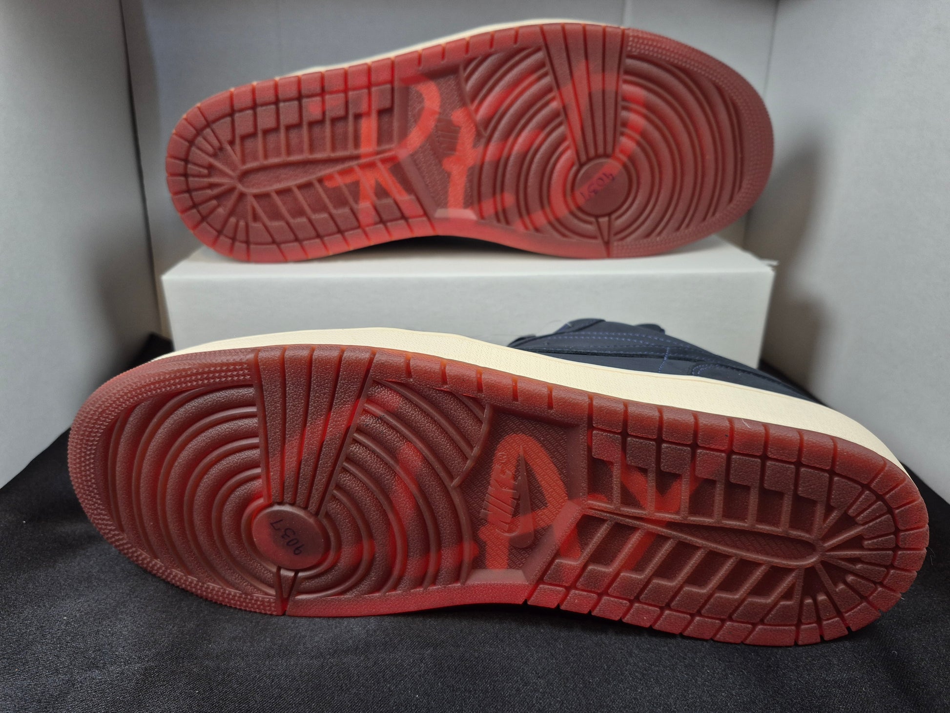 Nike Air Jordan 1 Low SP Men's Eastside Golf "Out of The Mud" Red Clay Shoe Size 12