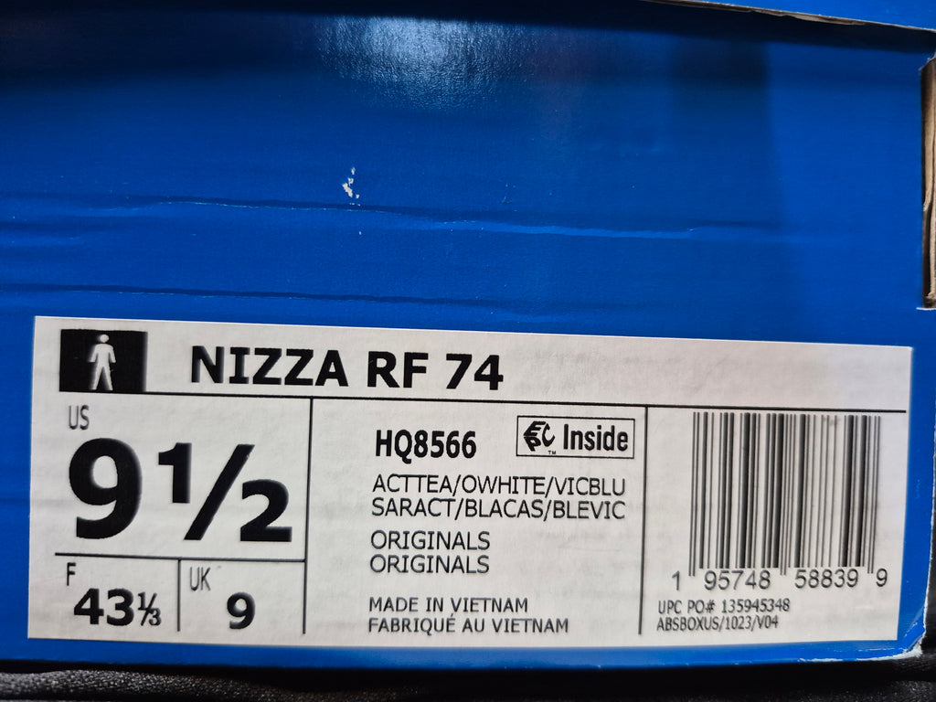 Adidas Men's Nizza Sneaker Size 2