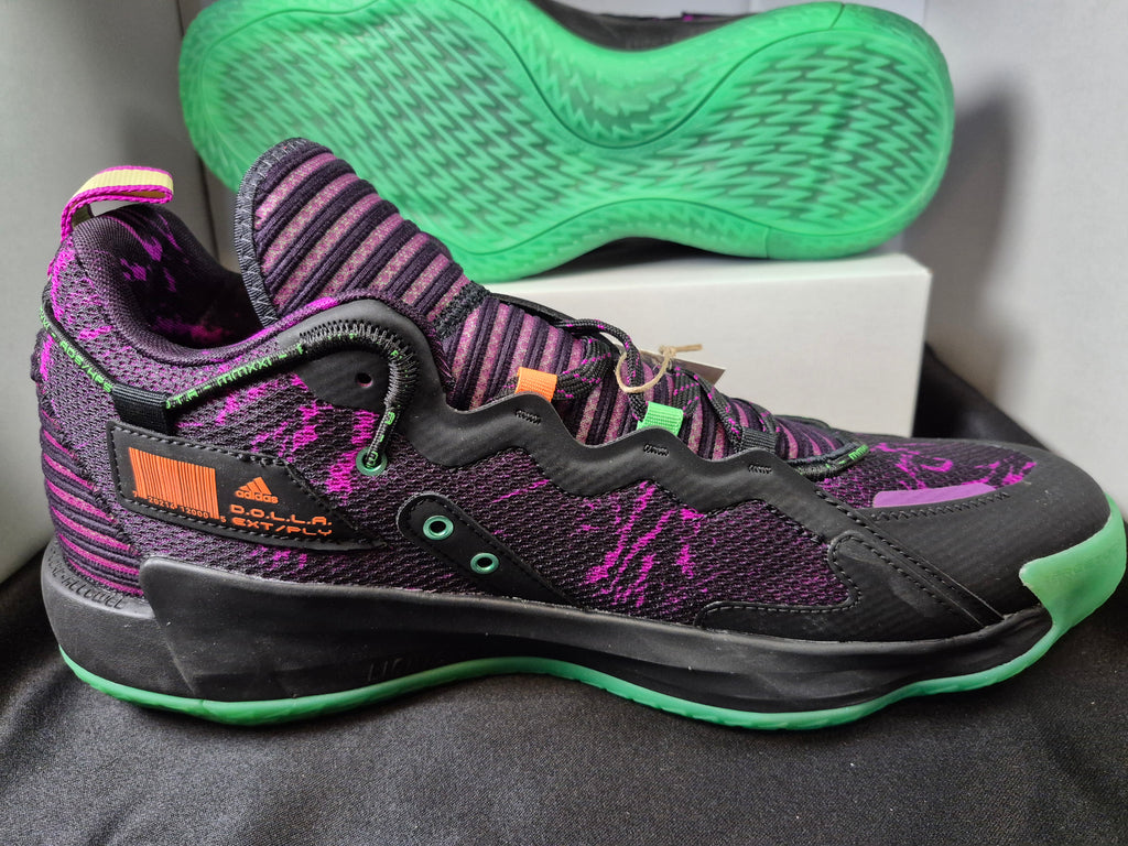 Adidas Men's Dame 7 EXTPLY Halloween Shoe Size 14.5