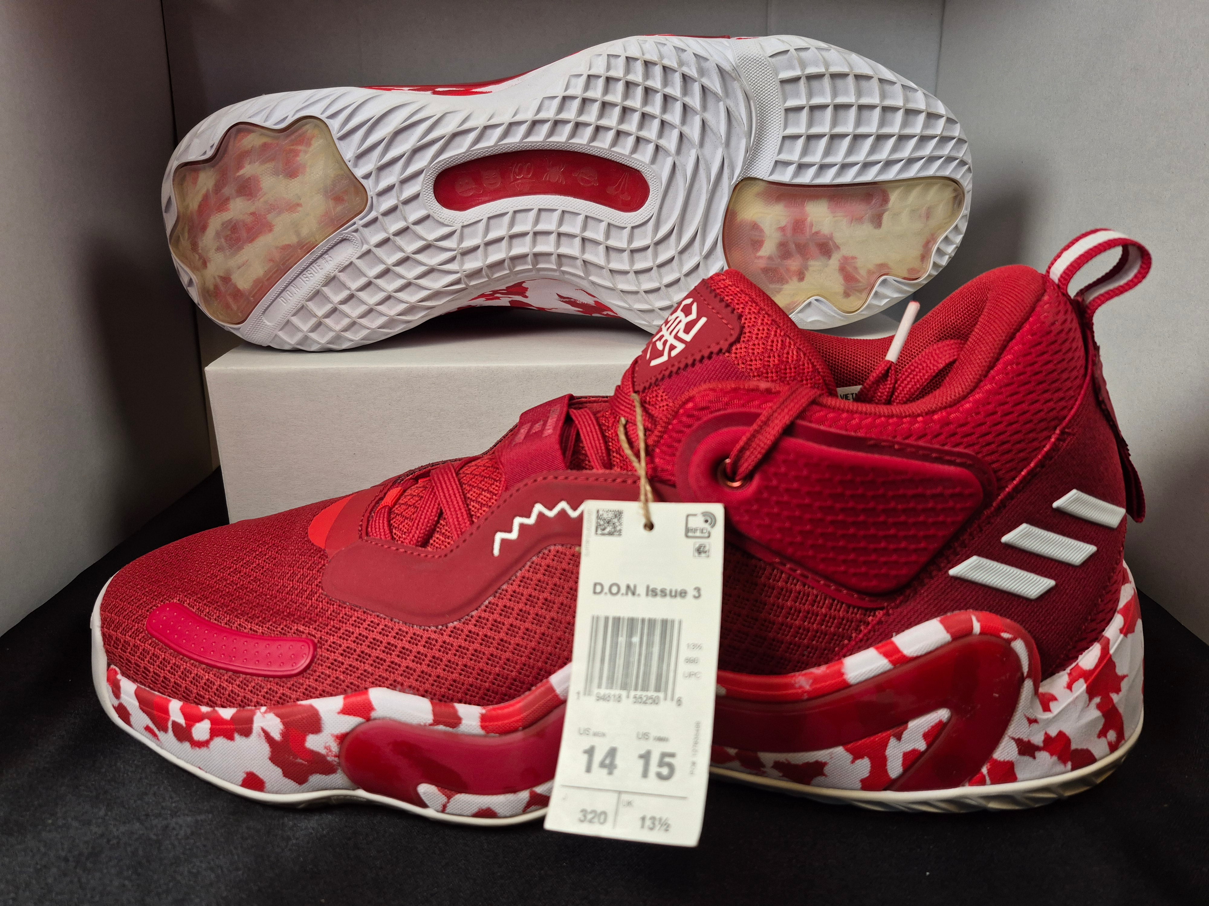 Adidas Men's D.O.N. Issue 3 Basketball Shoe Size 14 – The Shoe Shop