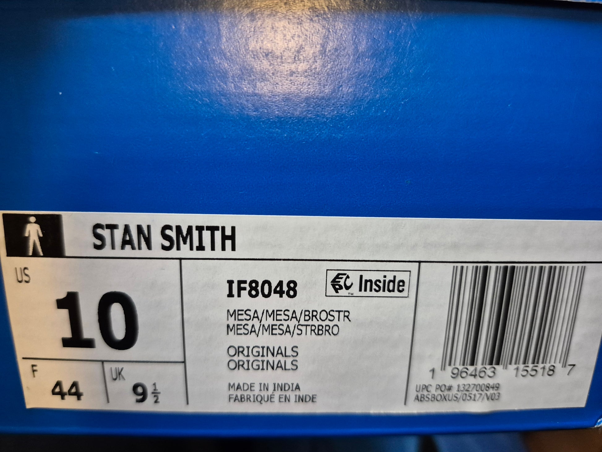 Adidas Men's Stan Smith Shoe Size 10