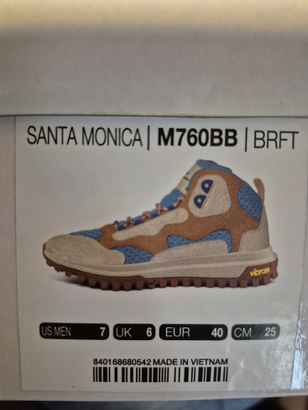 Brand Black Santa Monica Men's Hiking Boot Size 7