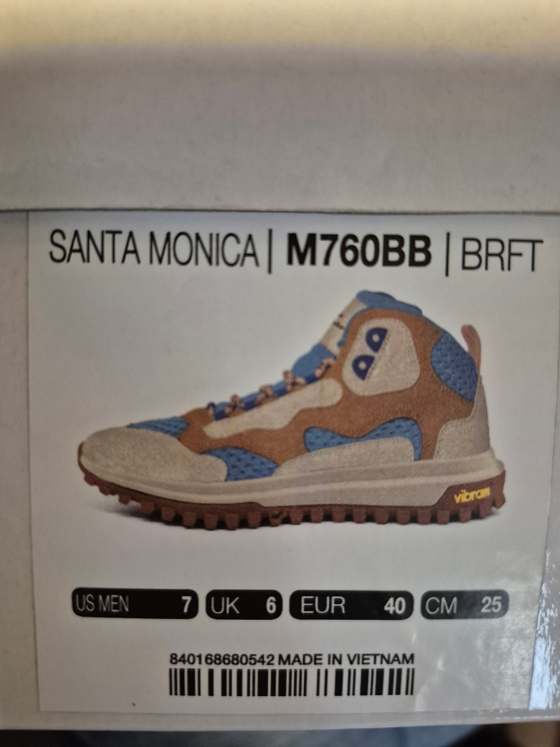 Brand Black Santa Monica Men's Hiking Boot Size 7