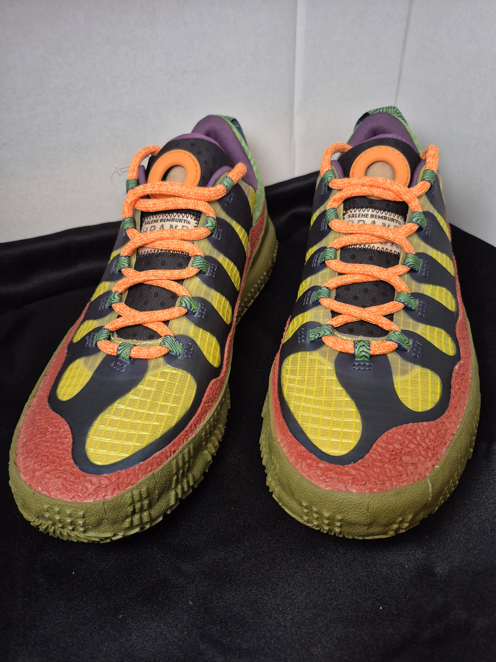 Brand black x Salehe Hiking Sneaker: Ultimate Urban-Hiker Fusion Men's Size 11.5