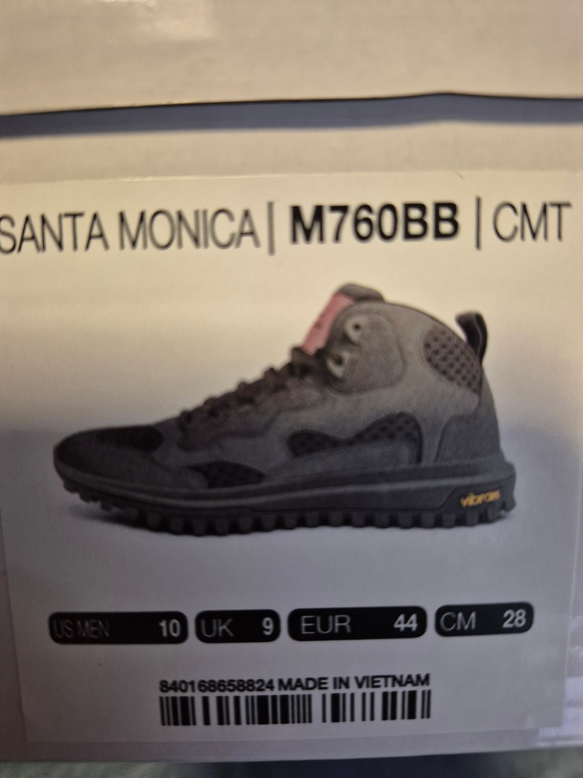 Brand Black Santa Monica Men's Hiking Boot Size 10