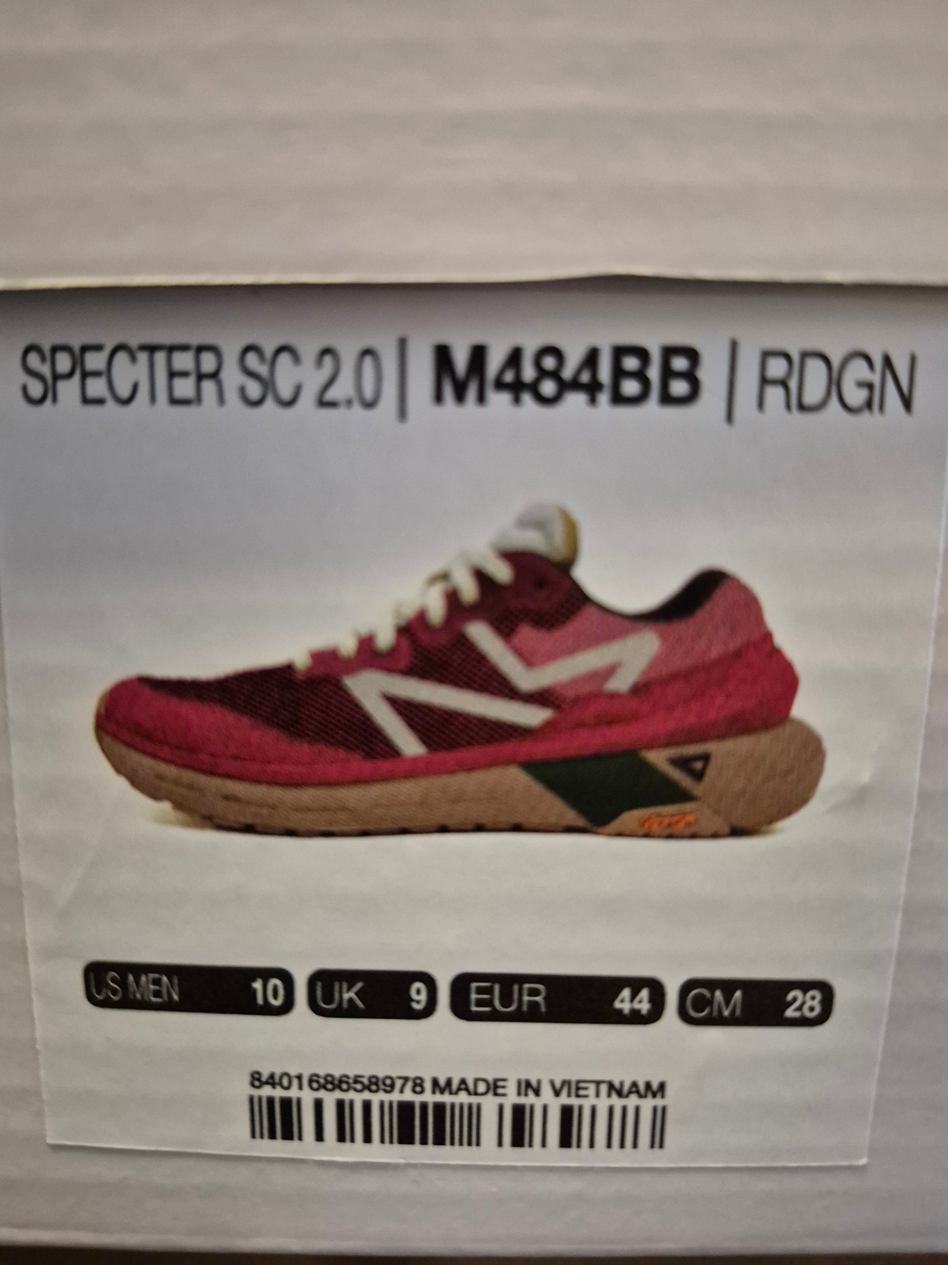 Brand Black Men's Running Specter SC 2.0 Shoe Size 10