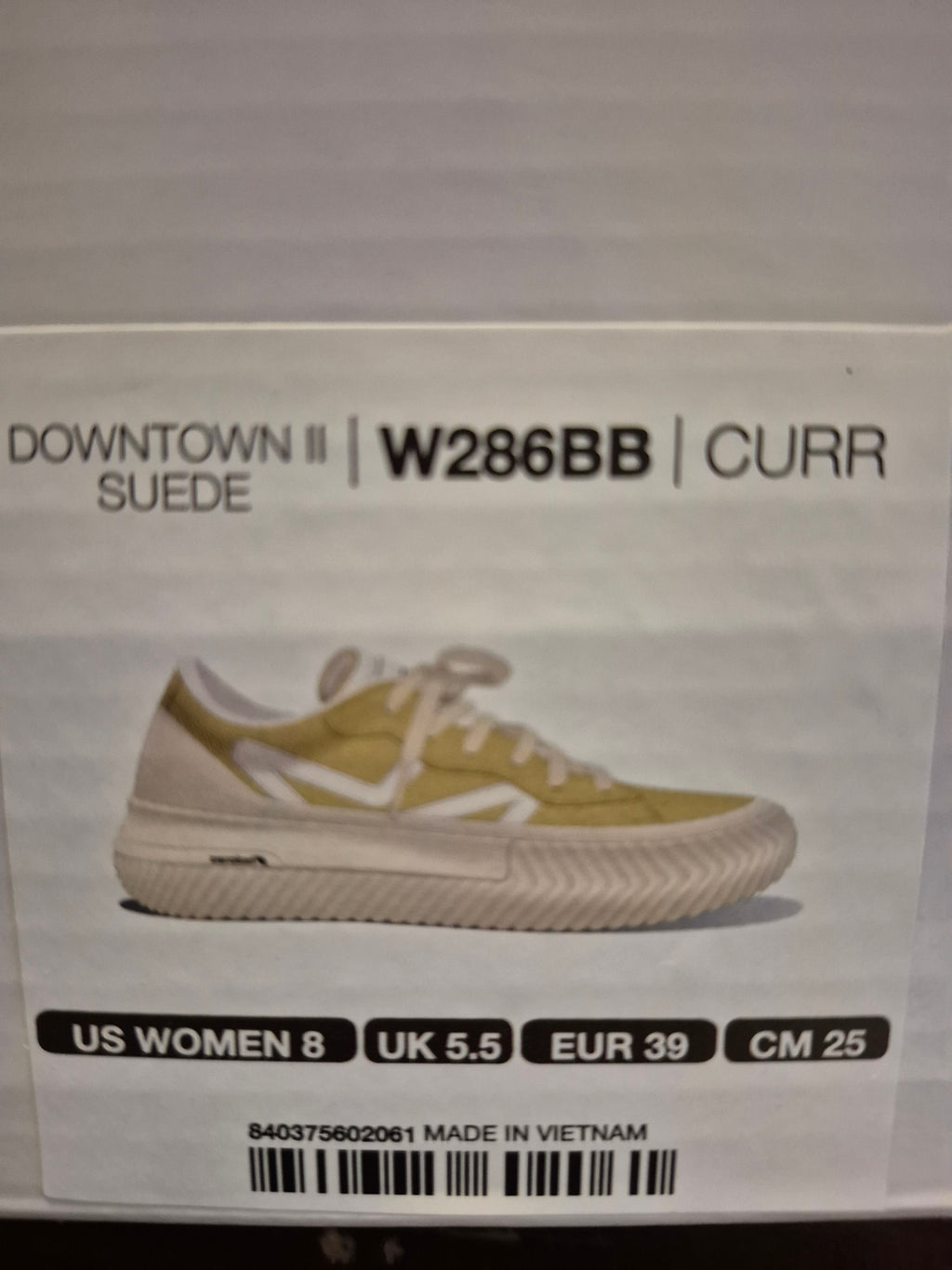 Brand Black women's Downtown II Suede Sneakers Size 8