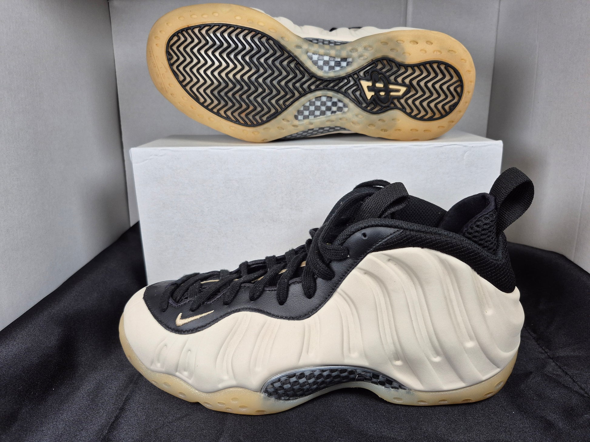 Nike Air Foamposite One Light Orewood Brown Men's size 7.5