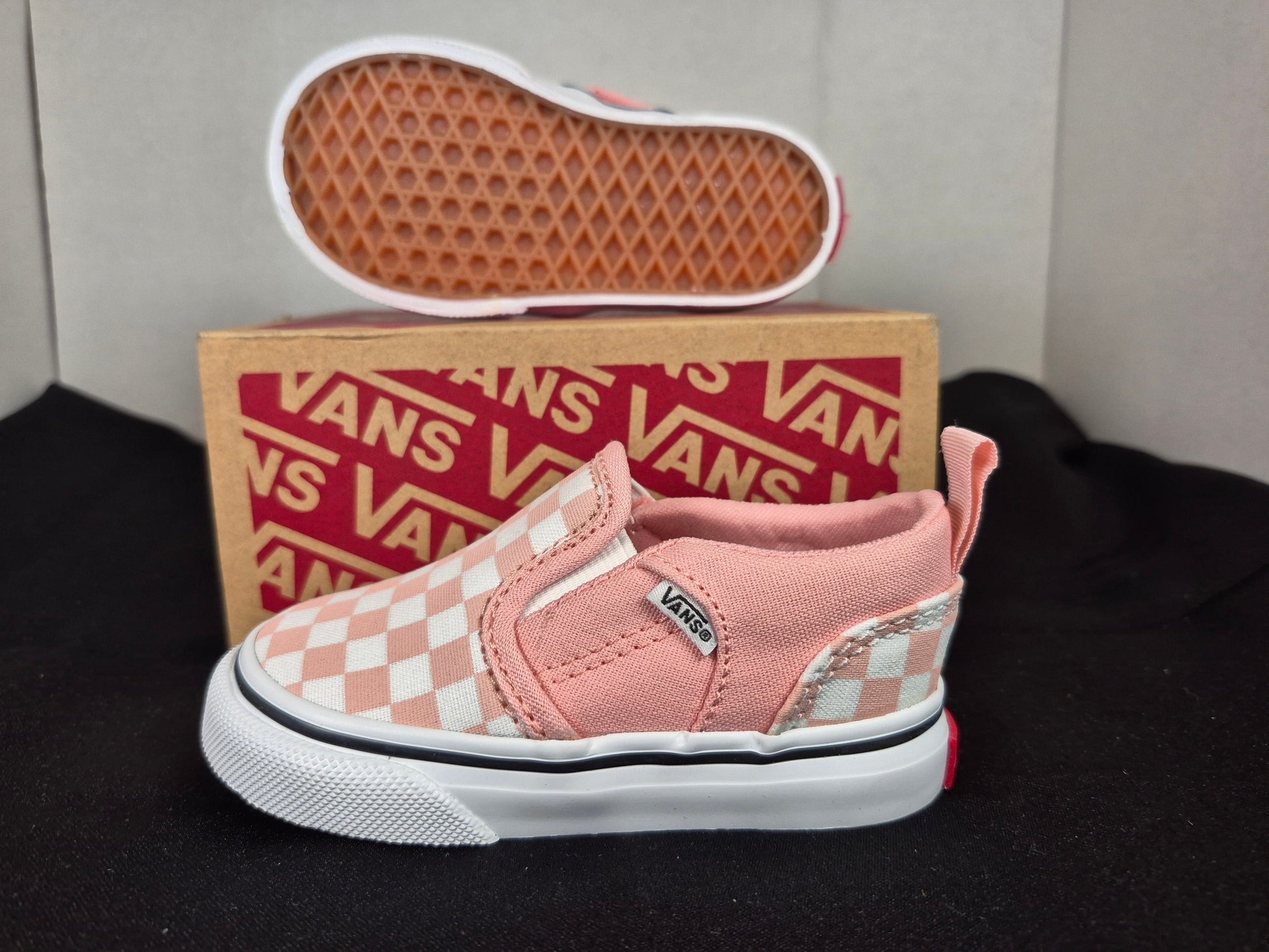 Vans Asher V Easy On Toddler Shoes size 5c