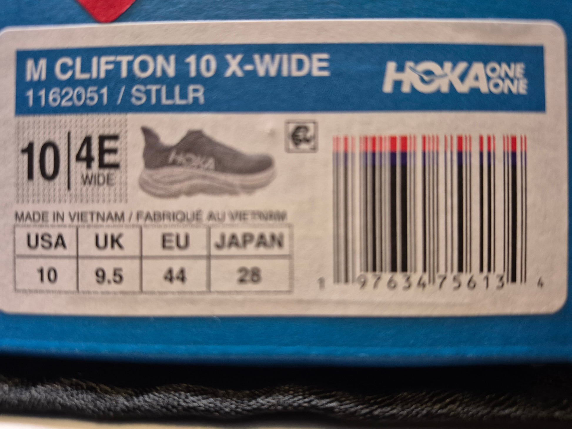 Men's Clifton Hoka Stellar Grey